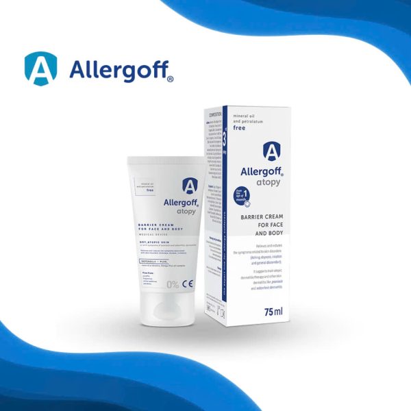 Kem dưỡng ẩm, dịu ngứa Allergoff Atopy - 75ml