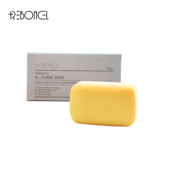 Xà phòng làm giảm mụn, sáng da Reboncel S-Clinic Soap 100G