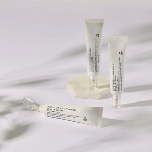 Kem chống nắng nâng Tone Rosy Glow All Day Skin Fit - Reboncel - Tuýp 30ml - Hình ảnh 5