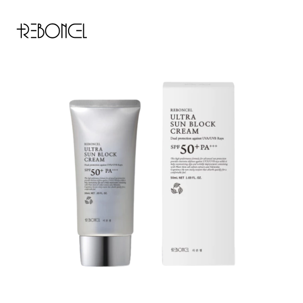 Kem chống nắng dưỡng trắng Reboncel 50ML