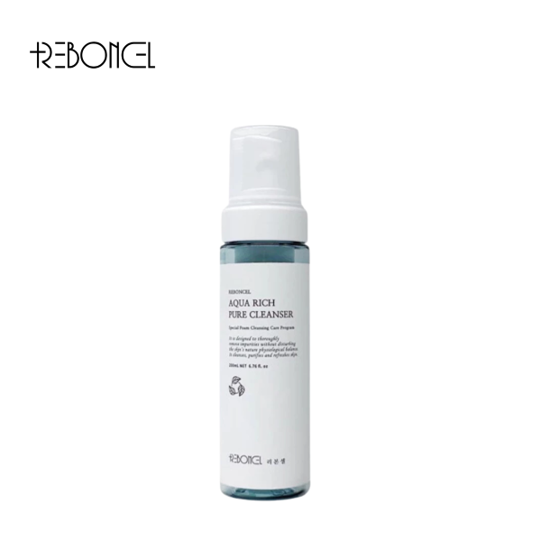 Sữa Rửa Mặt Tạo Bọt Reboncel Aqua Rich Pure Cleanser - 200ml