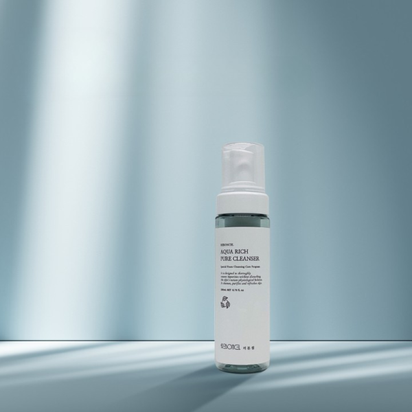 Sữa Rửa Mặt Tạo Bọt Reboncel Aqua Rich Pure Cleanser - 200ml - Hình ảnh 4
