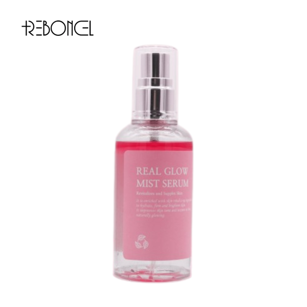 Tinh chất dưỡng ẩm giúp trẻ hóa da tích cực - Real Glow Mist Serum Reboncel 80ml